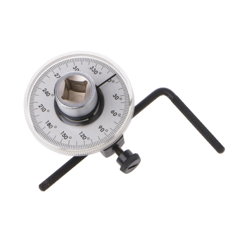 

Adjustable 1/2" Drive Torque Angle Gauge Car Auto Garage Wrench Hand Tool Set