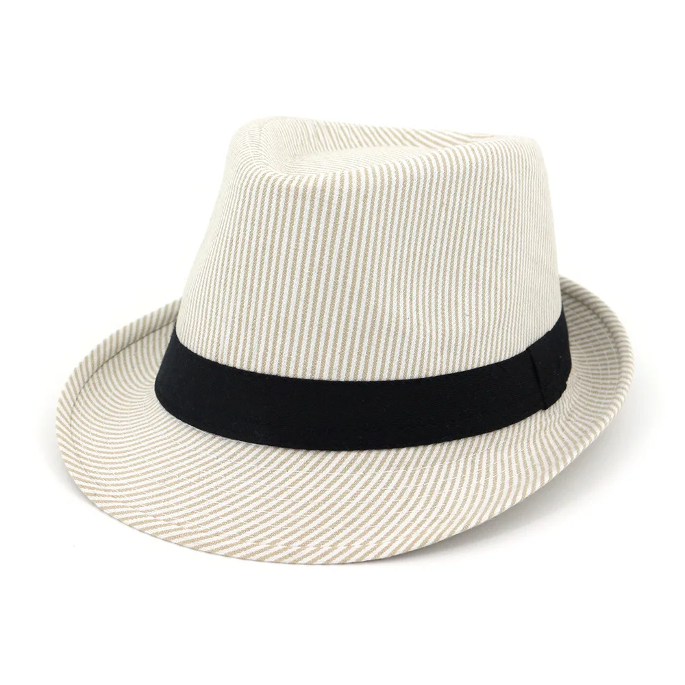 

Hats men and women spring and autumn summer hats sunshade and sunscreen British jazz hats Panama hats performance hats