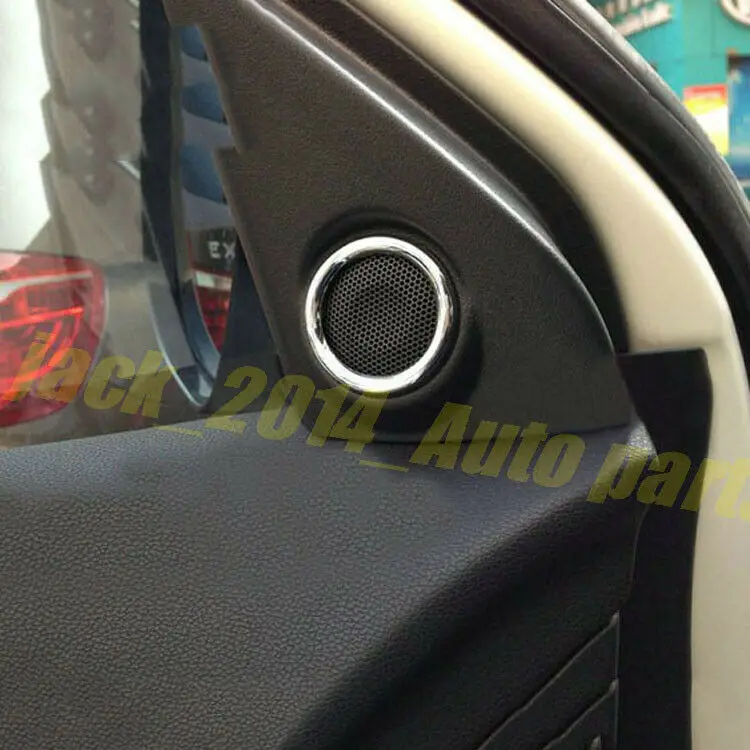 Дверь стерео динамик кольцо отделка Подходит для Мицубиси ASX RVR Outlander Sport 2010