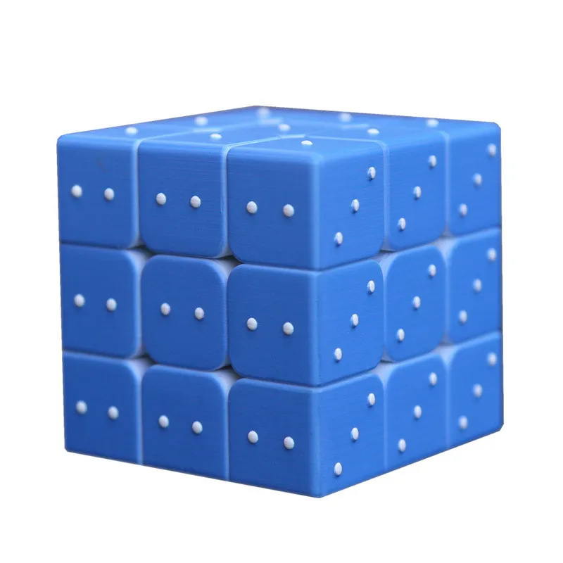 LeFun 3x3x3 специальный шаблон волшебный куб безопасный АБС-пластик быстрый ультра-Гладкий 3x3 скоростной Твист Головоломка Куб Детская игрушка подарок