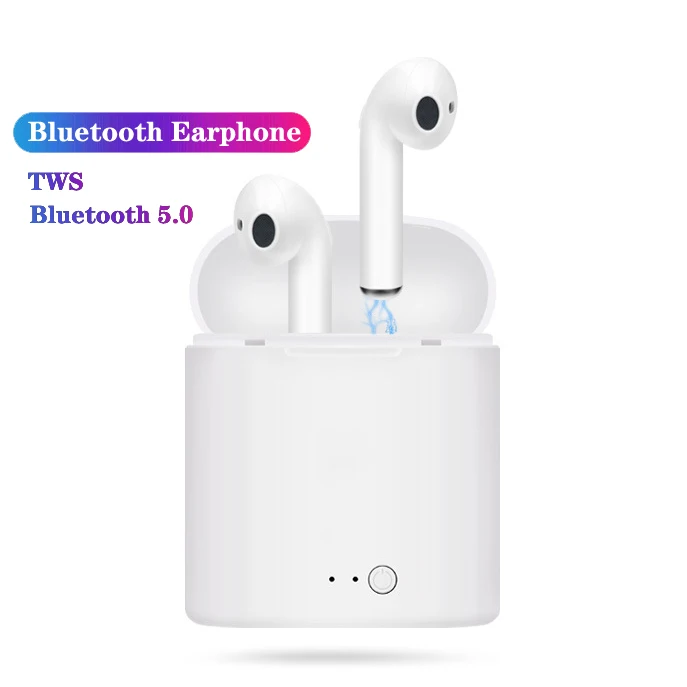 

TWS Wireless Earphone Bluetooth Earphones I7 Sport Earbuds Headset i7s i7 With Mic For iPhone Xiaomi Samsung Huawei One Plus LG