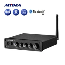 AIYIMA TPA3116 сабвуфер усилитель Bluetooth Hi-Fi TPA3116D2 2,1 канальный цифровой аудио усилители 50 Вт * 2 + 100 Вт DC12-24V AIYIMA TPA3116 сабвуфер усилитель Bluetooth Hi-Fi TPA3116D2 2,1 канальный цифровой аудио усилители 50 Вт * 2 + 100 Вт DC12-24V