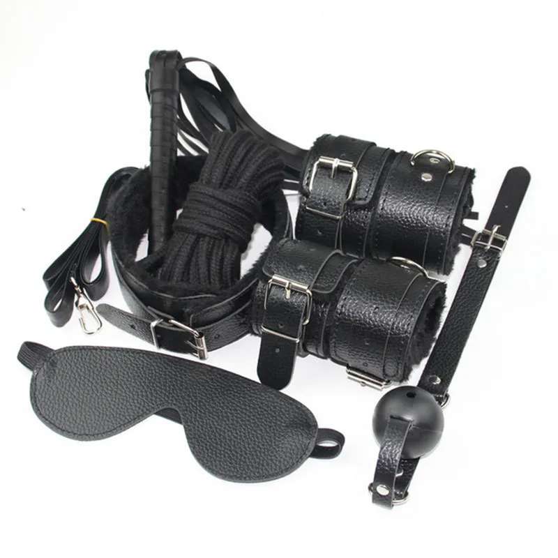 7 шт./компл. порно нейлон завязывания эротические игрушки для взрослых секс