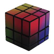 Cube autocollant miroir dégradé de couleur, jouet Puzzle professionnel de troisième ordre, cadeau pour enfants 3 3 3 BS50MF