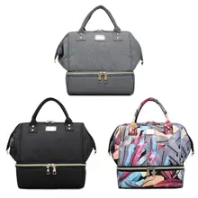 Сумка для подгузников, сумка для мам, модная маленькая сумка для ухода за ребенком, сумка для подгузников, водонепроницаемая дорожная коляска, органайзер, рюкзак, Детская сумка для мам