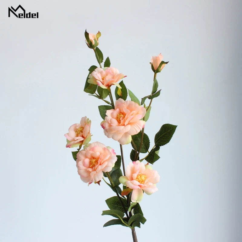 Meldel Artificial Flower Wedding Bouquet DIY Home Decoration wedding bouquets