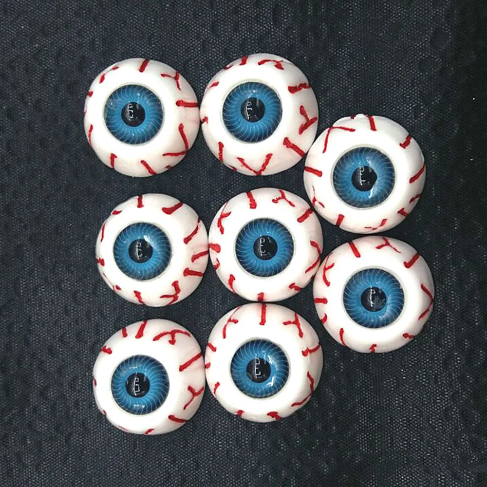 20pcs Horror bloodshot eyeball For newborn Realistic Doll Half Round Hollow Back False Eyes DIY Eyes Halloween Prop Decor 20pcs Horror bloodshot eyeball For newborn Realistic Doll Half Round Hollow Back False Eyes DIY Eyes Halloween Prop Decor