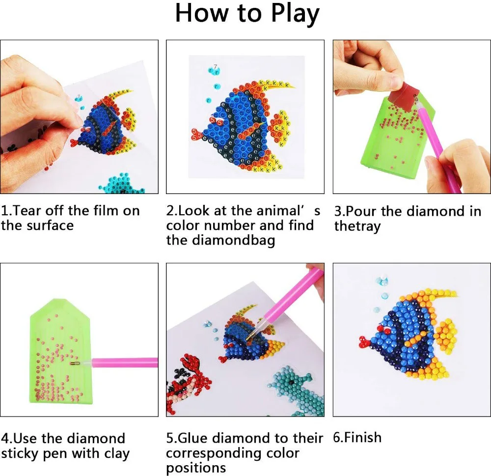 5D Diamond Painting Stickers