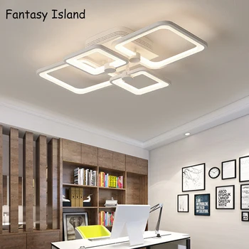 

New Arrivals Square Modern led ceiling lights for living room bedroom study room Ceiling Lamp Fixtures