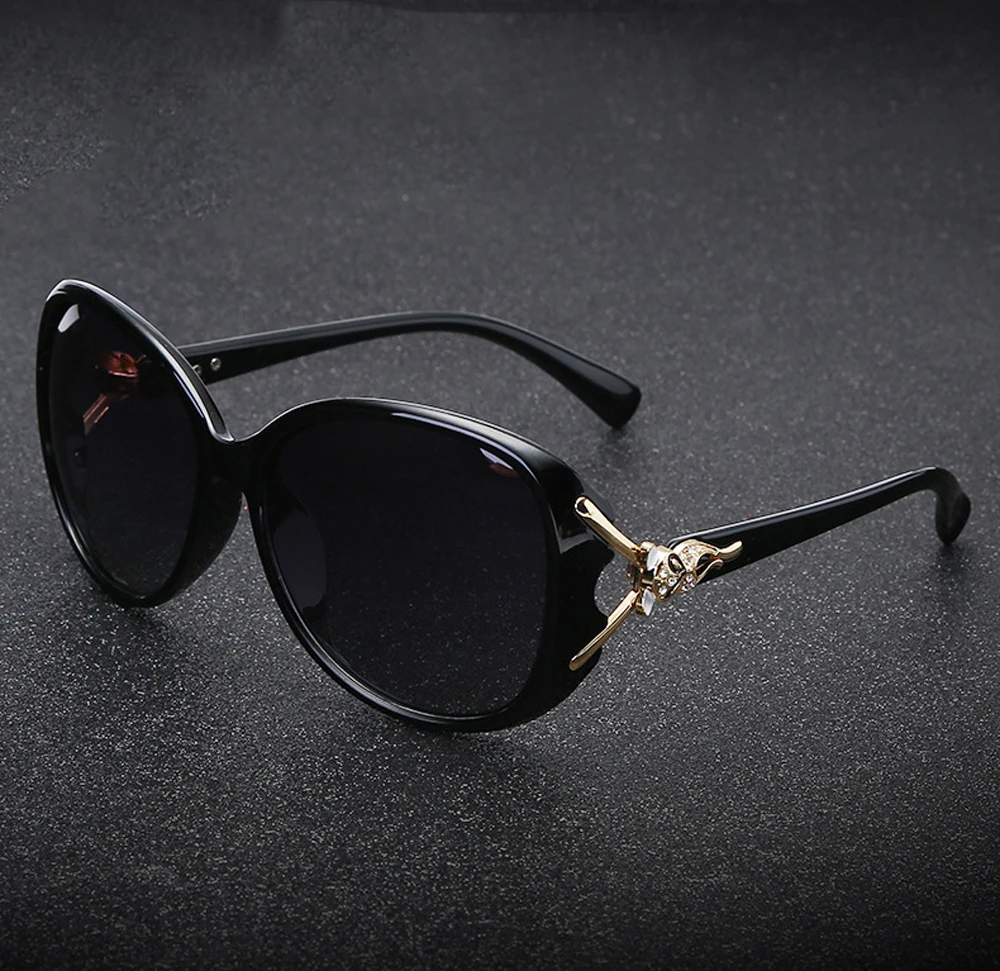 

Butterfly Oversized Polarized Sunglasses Women Elegant Retro Fashion Diamond Luxury Anti UV