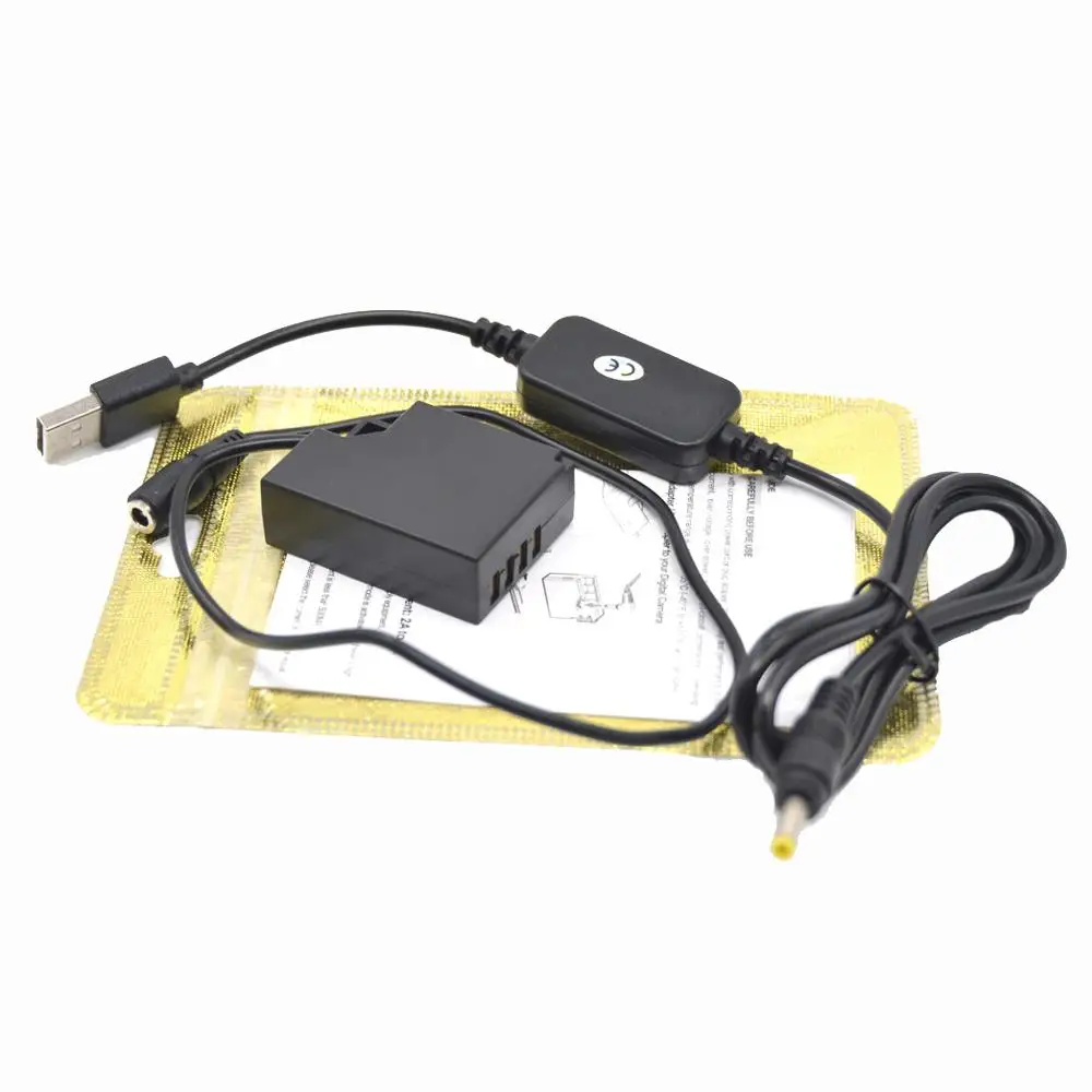 5V USB Power Cable+CP-W126 NP-W126 Dummy Battery For Fujifilm X-E1 X-E2 X-A1 X-A2 X-T1 X-T2 X-T10 X-T20 XA5 XA7 FinePix HS35EXR