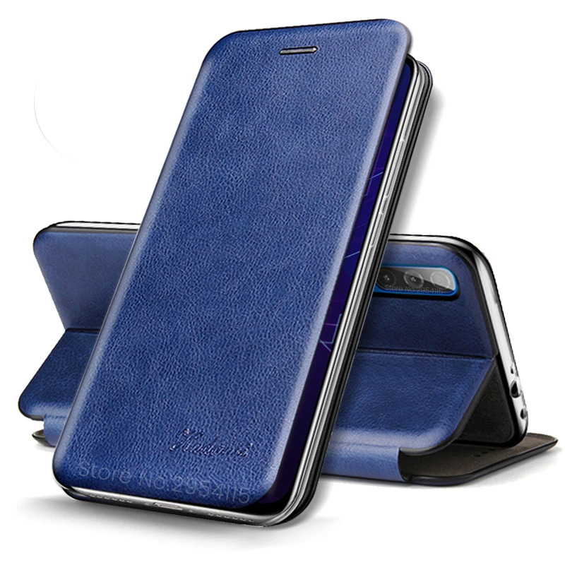 Кожаный магнитный чехол книжка для honor 10 светильник lite с подставкой s на honer 10i xonor i