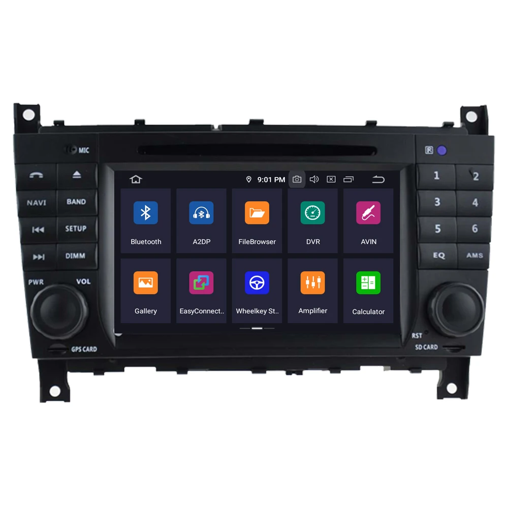 Sale RoverOne Android 9.0 Car Multimedia System For Mercedes W203 W209 W219 W467 Radio Stereo DVD GPS Navigation Media Music Player 2
