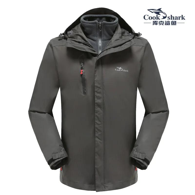 Cook Shark 2020 new men's jacket outdoor jacket men's fashion casual jacket  men's autumn and winter windbreaker - AliExpress