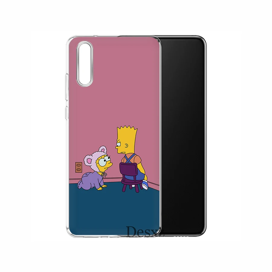 Чехол Simpsons для huawei P30 P20 P10 P9 P8 Lite Pro Plus P Smart Mini чехол для телефона жесткий силиконовый