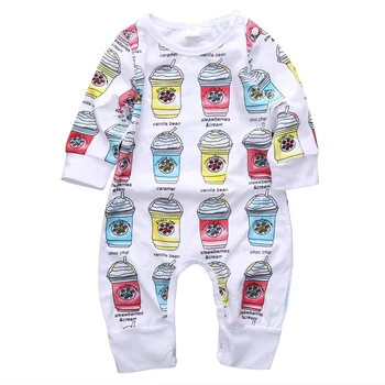 

Newborn Kids Baby Boy Girl Infant Cotton Romper Jumpsuit Bodysuit Clothes Outfits 0-24Months