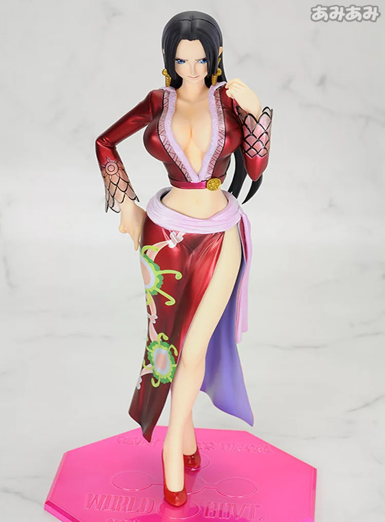 One Piece Seven Wu Hai Pop Red Female Emperor bo ya Snake Ji Hancock Garage Kit Model