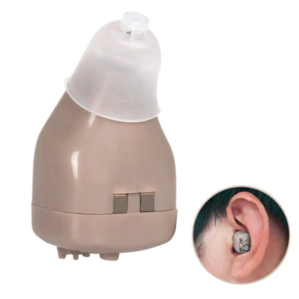 Rechargeable Mini Hearing Aid Sound Amplifiers Wireless Hidden Loudspeaker Ear Aids For Elderly Moderate Severe Loss Health Care