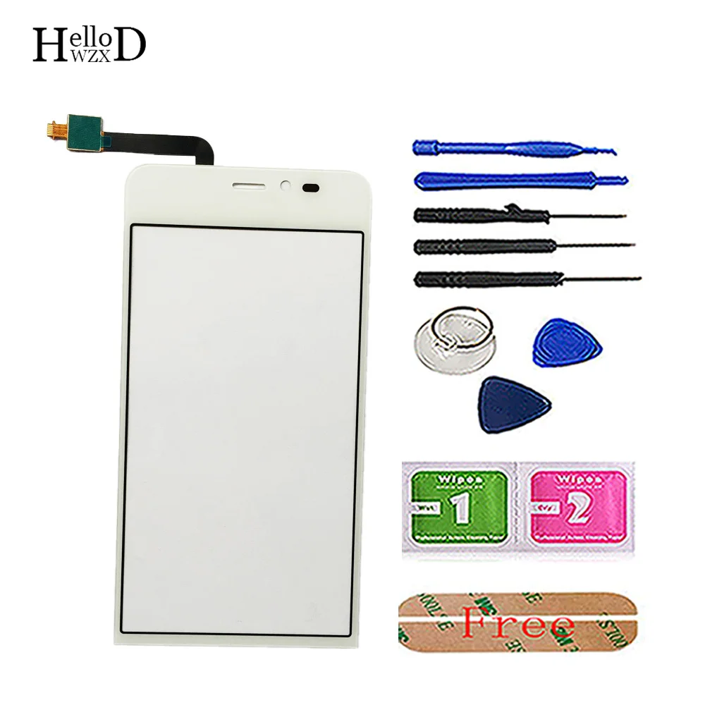 

Mobile Touch Screen Front Glass For Doro 8035 Touch Screen Sensor Digitizer Glass Front Panel Tools 3M Glue