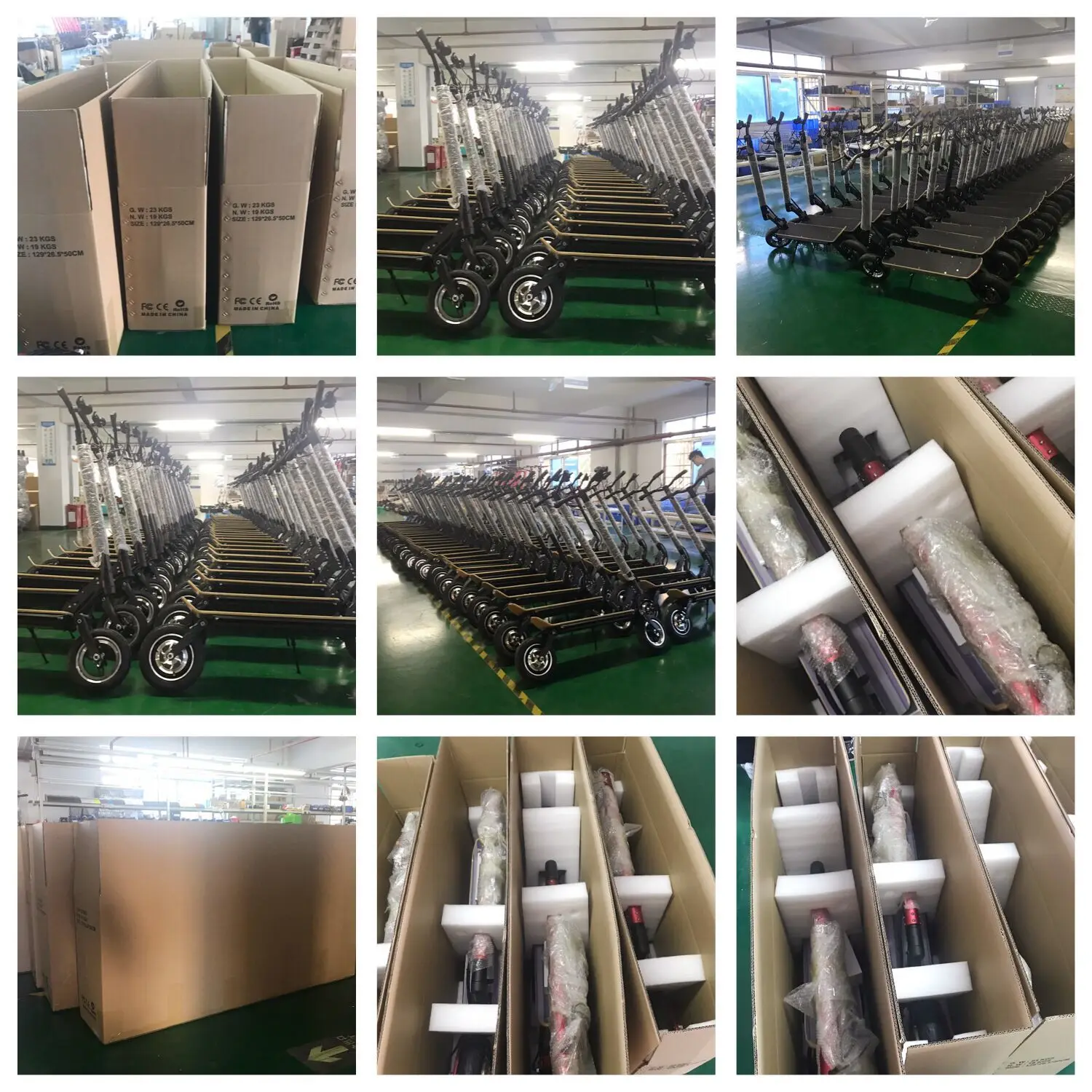 Clearance Fast speed two wheel electric scooters, off road adult electric scooter dual motor E4-9 8