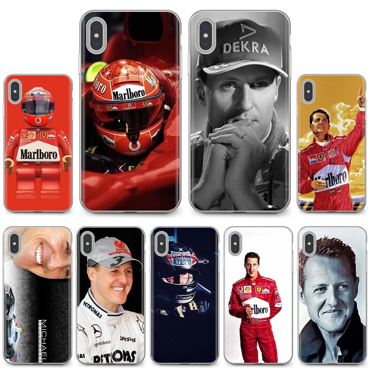 Чехол с мягкой сумкой Michael Schumacher World Star для ZTE Blade A910 A610 A530 A510 Oneplus One plus 3T 5T 6T 6 7T Pro |