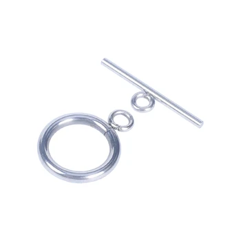 

0Set/Lot 4 Style Hight Quality Stainless Steel OT Clasps Diy Bracelet Nacklace Connector Clasp For Jewelry Making Accessiroes