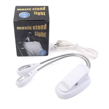 

Music Score Holder with USB Light Anti Slip Bookend Tablet Book Reading Stand