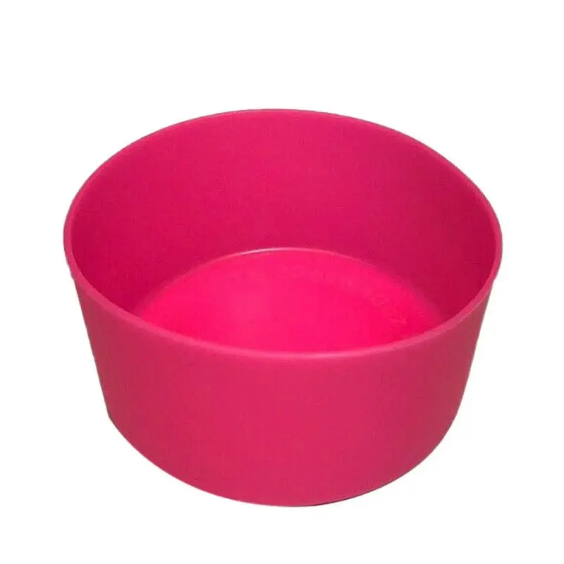 1 шт. 32 и 40 унций Противоскользящие силиконовые сапоги рукава подходит для гидрофляги бутылки Открытый Велоспорт велосипед бутылка загрузки - Цвет: Розовый