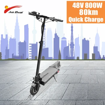 

Jueshuai Electric Scooter 800W Motor E Scooter Foldable New Arrive 60KM/H 18A Battery for Adult Off Road Tire самокат электричес