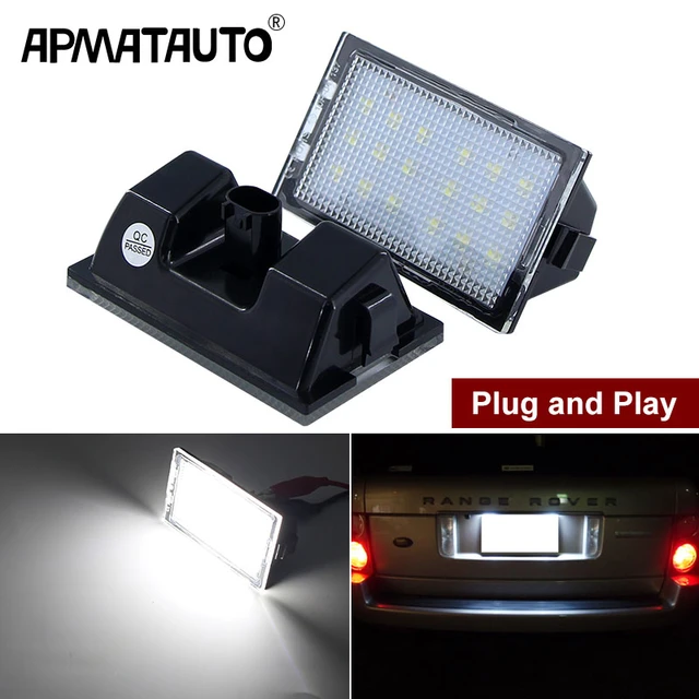 AMPOULE LED LUMIERE ECLAIRAGE PLAQUE IMMATRICULATION pour LAND ROVER  DISCOVERY 2