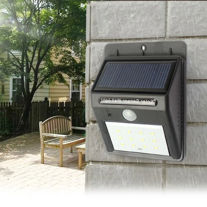 

Solar Garden Light Led Solar Body Sensing Wall Light High Light Control Human Body Induction Aisle Induction Aisle Control
