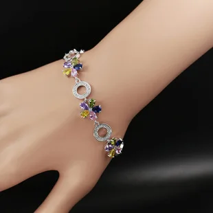 Europe And America 3A Zircon Set Super Shiny Luxury Bride Banquet Accessories Jewelry Set Factory Price Direct Selling