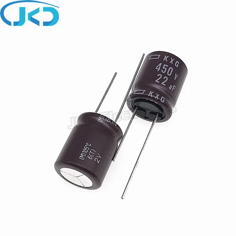 

10 шт. Original 22 мкФ 450V NCC KXG серии 16*20 мм долгий срок службы 450V22uF Алюминий электролитический конденсатор с алюминиевой крышкой, NIPPON CHEMI-CON