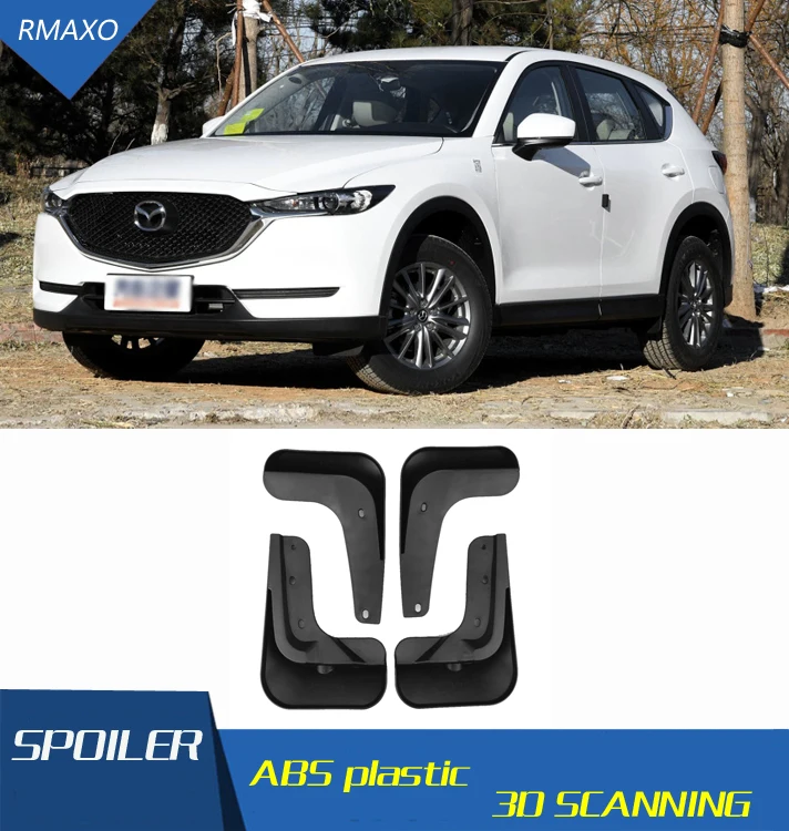 Voor Mazda CX 5 2017 2019 Spatlappen Splash Guards Voor Met Kleur En