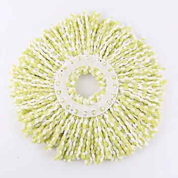 

360 Rotating Head Easy Magic Floor Spin Mop Bucket Heads Micro Fibers Spinning fiber mop heads