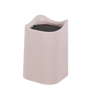 

Cute Mini Trash Can Garbage Can Storage Basket Storage Rack Garbage Mini Flip Trash Can Trash Pack Collector