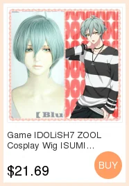 Izumi Mitsuki IDOLiSH7 семь косплей парик короткий базовый парик чипин аниме синтетические волосы+ Бесплатный парик шапка