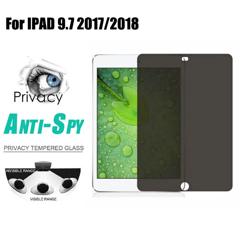 Антишпионская пленка из ПЭТ для защиты экрана Apple iPad Pro 9 7 2017 2018 полное покрытие с