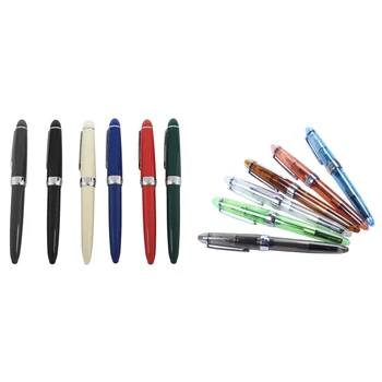 

12 Pcs Jinhao Fountain Pen Set, Jinhao 992 Student a with B