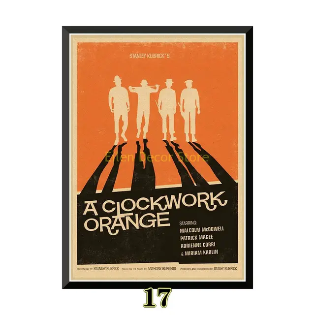 Clockwork Orange Minimalist Poster