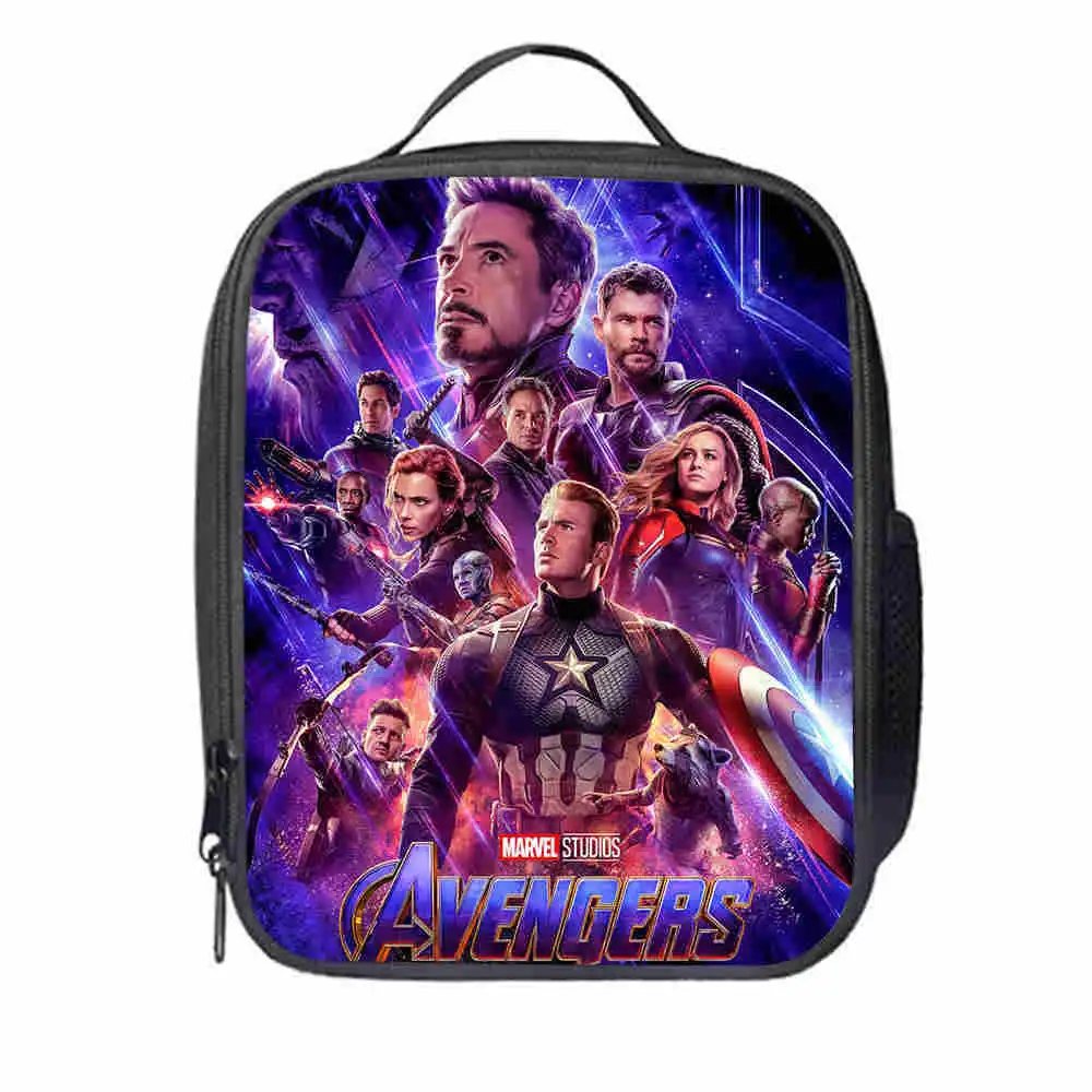 Avengers8 Мстители ланч-пакет игра мультфильм мальчик и девочка детский сад средней школы начальной школы ледяной пакет изоляционный пакет - Цвет: Avengers8