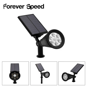 

10pcs 6LED Solar Light Outdoor Garden Solar Spotlight Pathway Landscape Retro Solar Underground light Solar Lantern Lawn Lamps