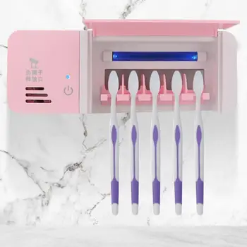 

Smart UV Toothbrush 2in1 Toothbrush Toothpaste Dispenser Sterilizer Wall Mounted Holder Wall mounted UV toothbrush sterilizer