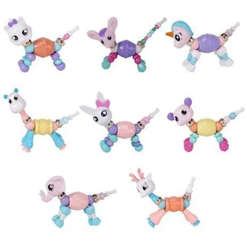 HIYONG от производителя цепочка любовь эльфы измененный браслет DIY животные Дети Необычные сшивание игрушечный бисер браслет