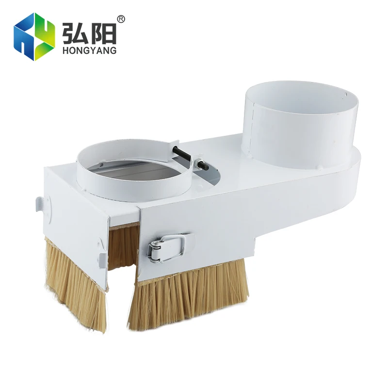 CNC Milling Machine Dust Cover Brush Collection Boots Wood Carving Spindle Milling Cleaning Tool woodworking dust removal cover