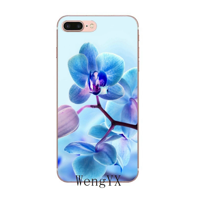 Цветы орхидеи Красочные для samsung Galaxy A70 A60 A50 A40 A30 A10 A9s A8 A6s J4 J6 Prime Plus крышка чехол - Цвет: Orchid-Flowers-C-07