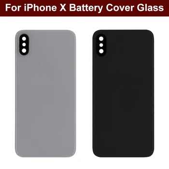

Back Glass For iPhone X Back Battery Cover Glass Housing Case Repair Replacement Part For iPhone X case