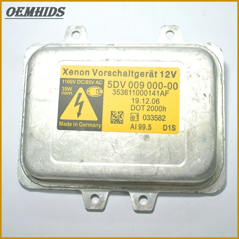 HELLA 5M0907391 5DV009000-00 Original D1S Xenon Ballast For Skoda Boulevard E60 VW Golf6 Tiguan Touareg HID headlight control unit module
