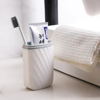 

Portable Toothpaste Organizer Case Hiking Camping Protect Storage Box Travel Tooth Toothbrush Cover Toothbrush Holder