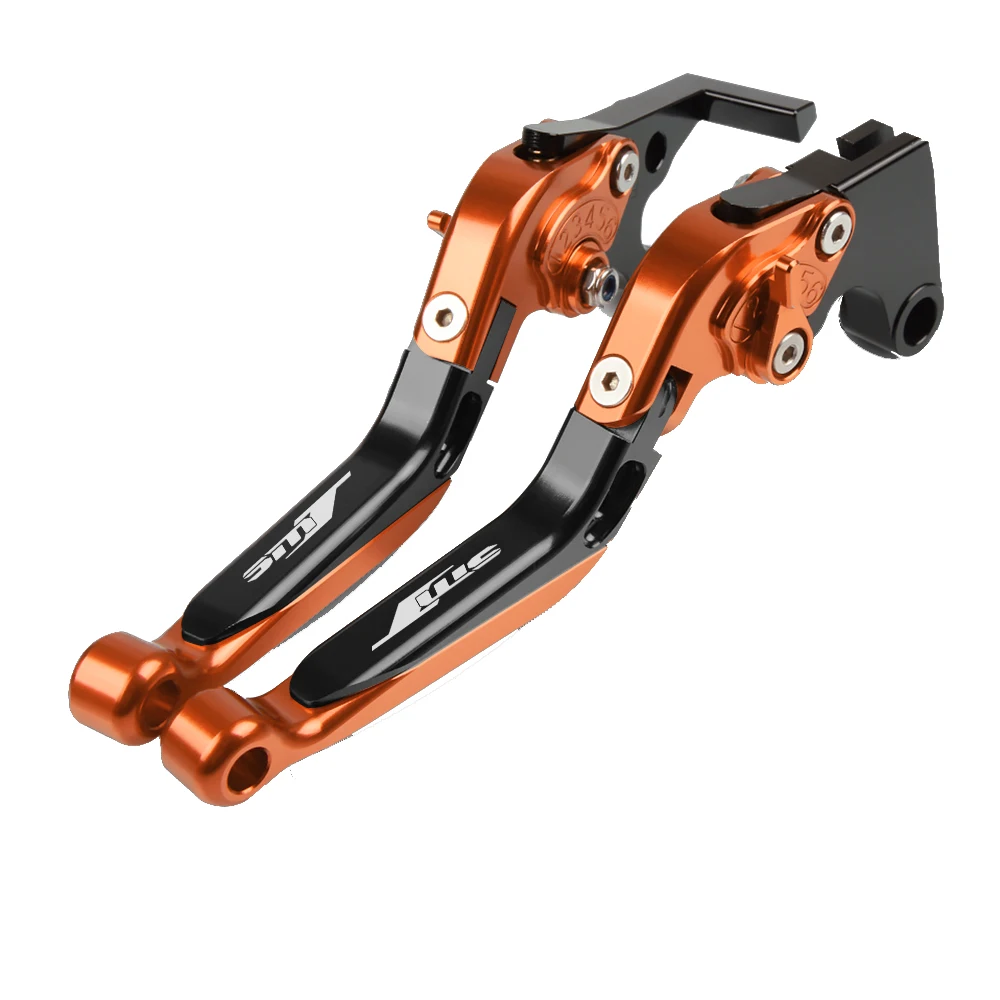 A with logo Для KTM 990 SMT 990SMT 2009 2010 211 2012 2013 аксессуары для мотоциклов Тормозная ручка ЧПУ регулируемый тормозной рычаг сцепления Рукоятка - Цвет: A with logo